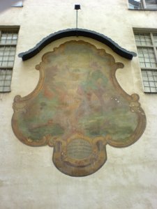 Wandmalerei am Zerwirkgewölbe