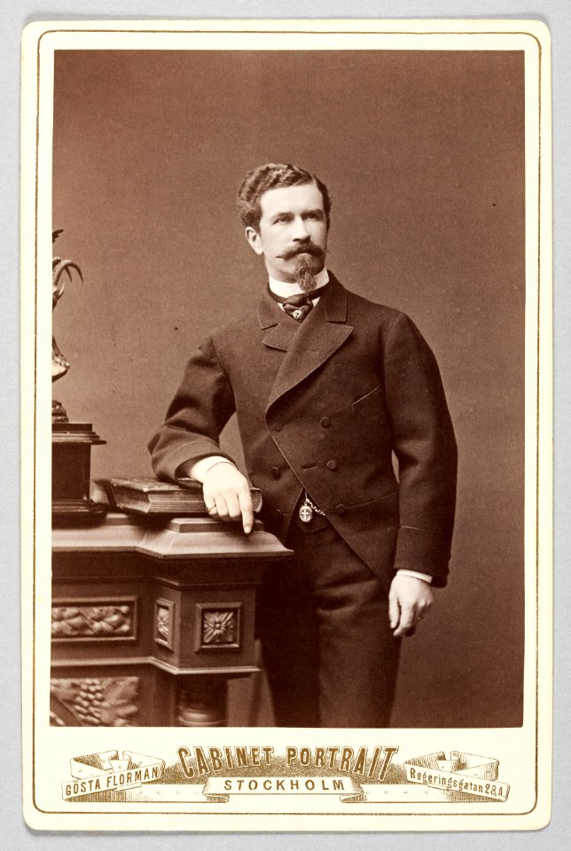 Walther von Hallwyl, fotografi - Hallwylska museet - 89075
