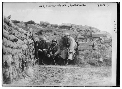 War Correspondents, Langewaede LCCN2014708049