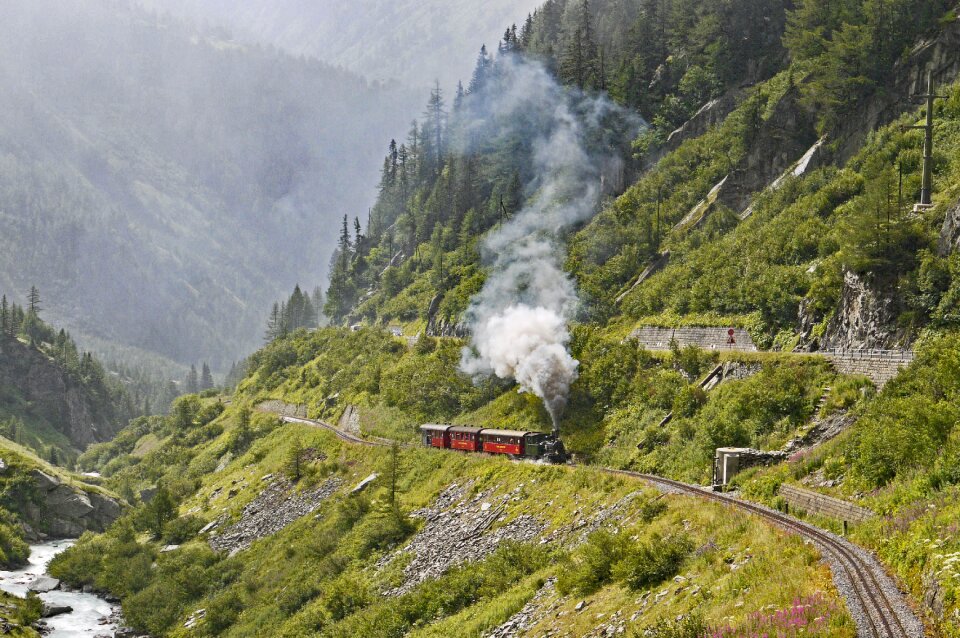 Dfb steam train steam locomotive