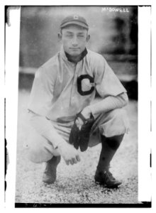 Ward McDowell, outfield prospect for Cleveland AL (baseball) LCCN2014696691