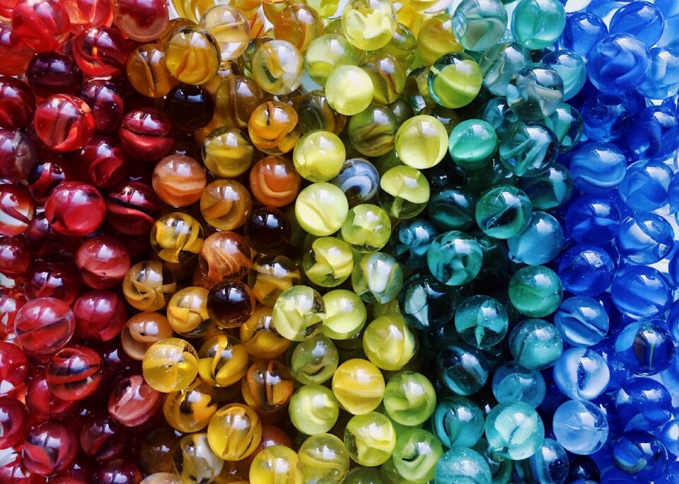 Game rainbow colors