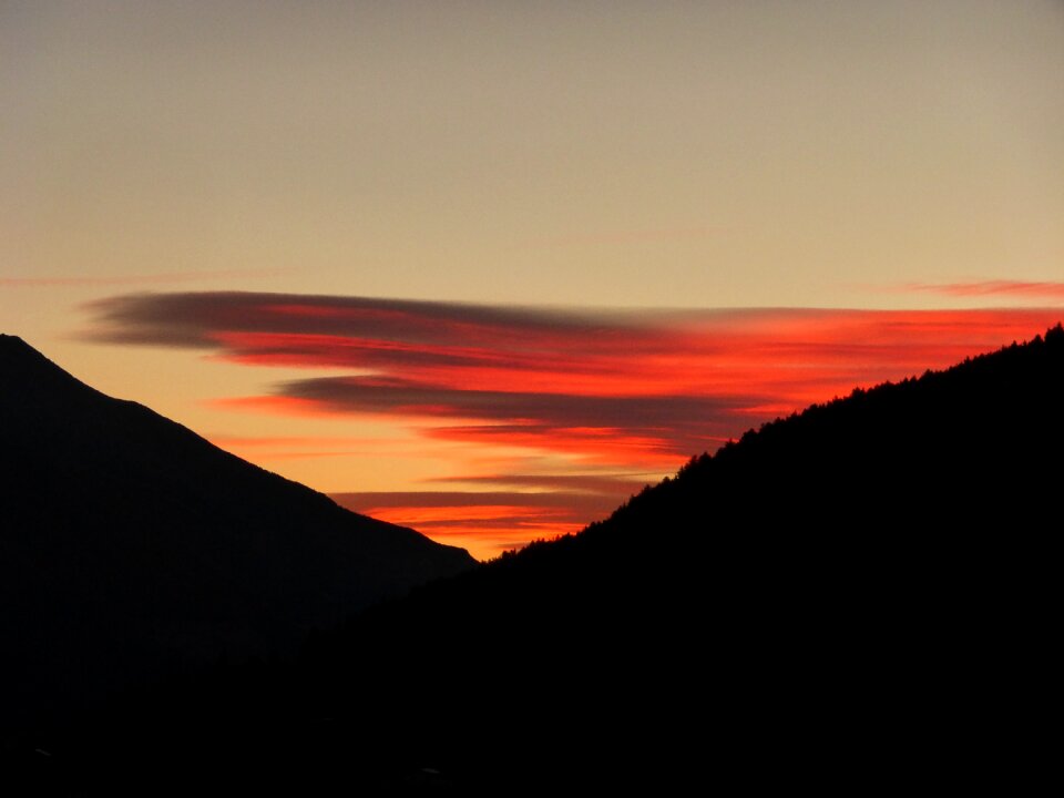 Morgenstimmung skies mood