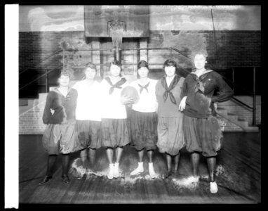 War risk basket ball team 1920 girls 2nd team LCCN2016851402