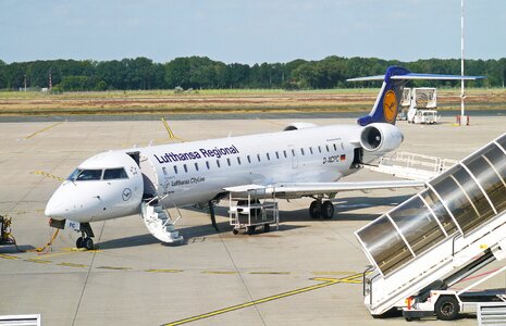 Stairs tarmac aircraft