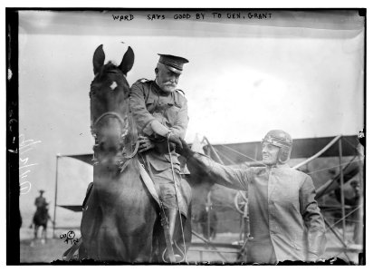 Ward says good by (i.e., goodbye) to Gen. Grant LCCN2014689547