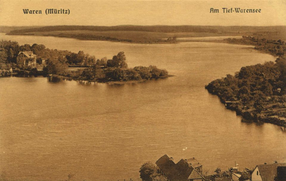 Waren (Müritz), Mecklenburg-Vorpommern - Tiefwarensee (Zeno Ansichtskarten)