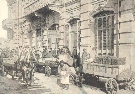Warehouse of Zhiguli Brewery in Baku