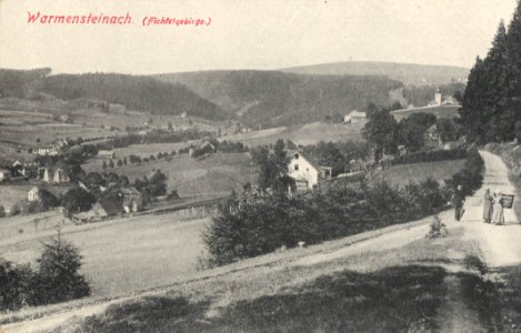 Warmensteinach, Bayern - Stadtansicht (Zeno Ansichtskarten)