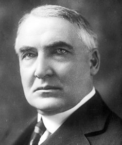 Warren G. Harding (cropped) photo