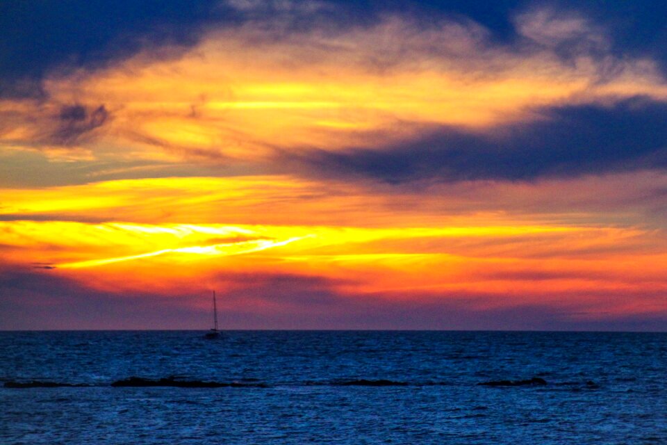 Boat ocean noirmoutier