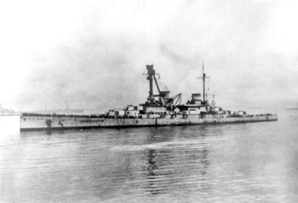 SMS Derfflinger in Scapa Flow 1919