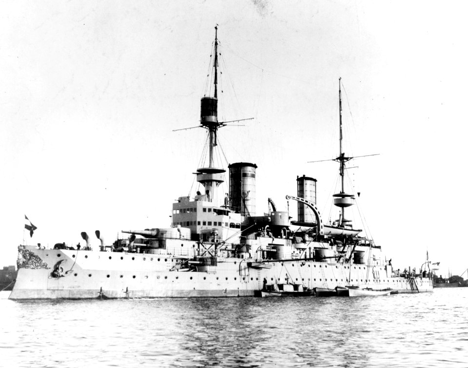 SMS Kaiser Friedrich III um 1900
