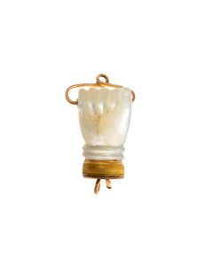 Smyckeslås i pärlemor och guld, 1800-tal - Hallwylska museet - 110610 photo