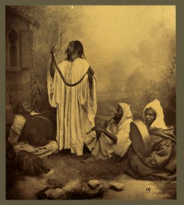 Snake charmers, Morocco, Tangiers LCCN2004667869