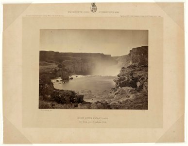 Snake River Cañon, Idaho - T. H. O'Sullivan, phot. LCCN2007684846