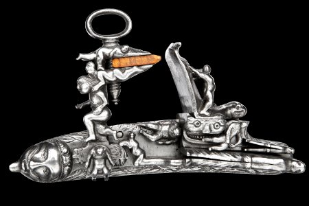 Snapplås alla romana D Santi - Firearms III - Livrustkammaren - 87472