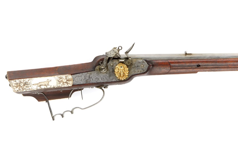 Snapplåsbössa räfflad, 1600-tal - Skoklosters slott - 90830