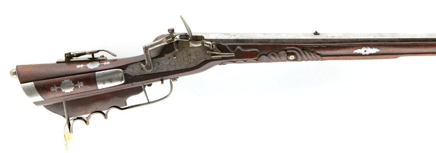 Snapplåsbössa, räfflad, 1660-1690 cirka - Skoklosters slott - 98266