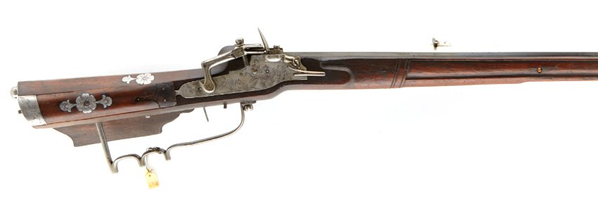Snapplåsbössa, räfflad, 1650-1700 cirka - Skoklosters slott - 98267