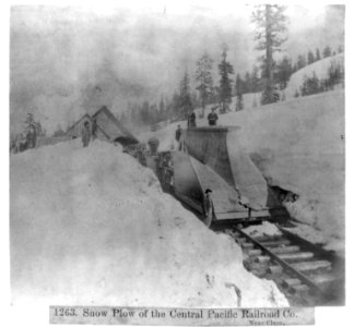 Snow Plow of the Central Pacific R.R. Company - Near Cisco LCCN2002721309