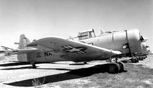 SNJ-5B at NAF Litchfield Park 1960