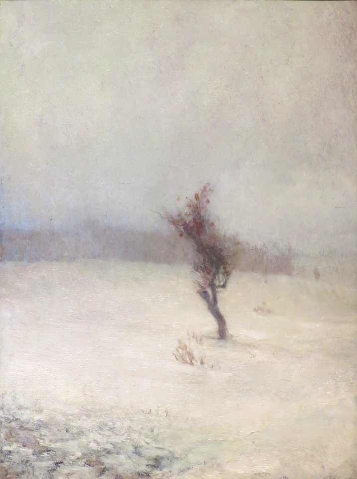 Snow Storm by John La Farge, 1865, High Museum of Art