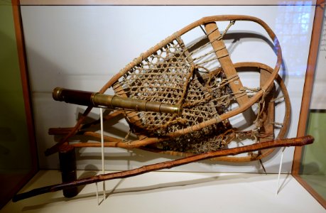 Snowshoes and spyglass owned by Henry David Thoreau - Concord Museum - Concord, MA - DSC05627 photo