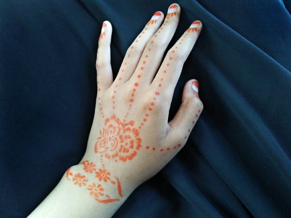Orange handmade women
