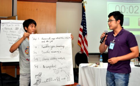 Students join the ‘USAID and Higher Education in Vietnam’ talk (8202365586) photo