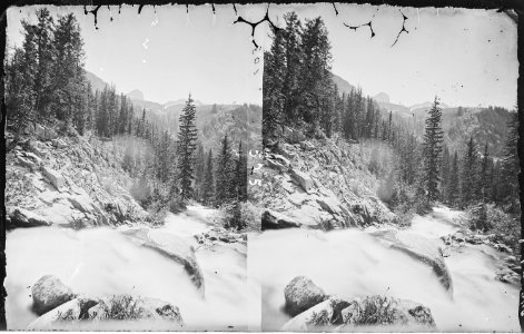 Studies on the right fork of Teton River. Lincoln County, Wyoming. - NARA - 517460