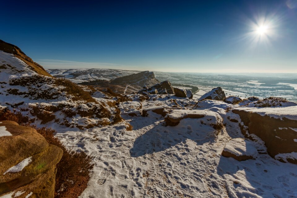 Snow december the roaches