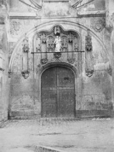 Study. Photography after nature, Church portal by A. Louviot