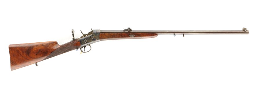 Studsare, system Remington, Husqvarna Vapenfabrik, 1870-talet, tillverkningsnr 18 - Livrustkammaren - 96964
