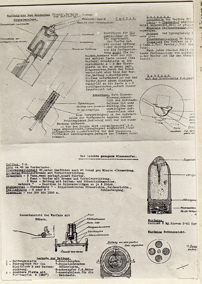 Sturmkurs Minenwerfer-Geschoß-Beschreibung (BildID 15628366)