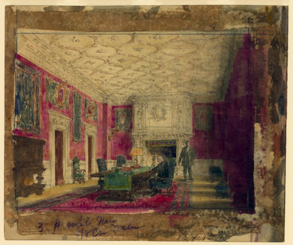 Study for Woolworth's private office in the Woolworth Building LCCN2006689556