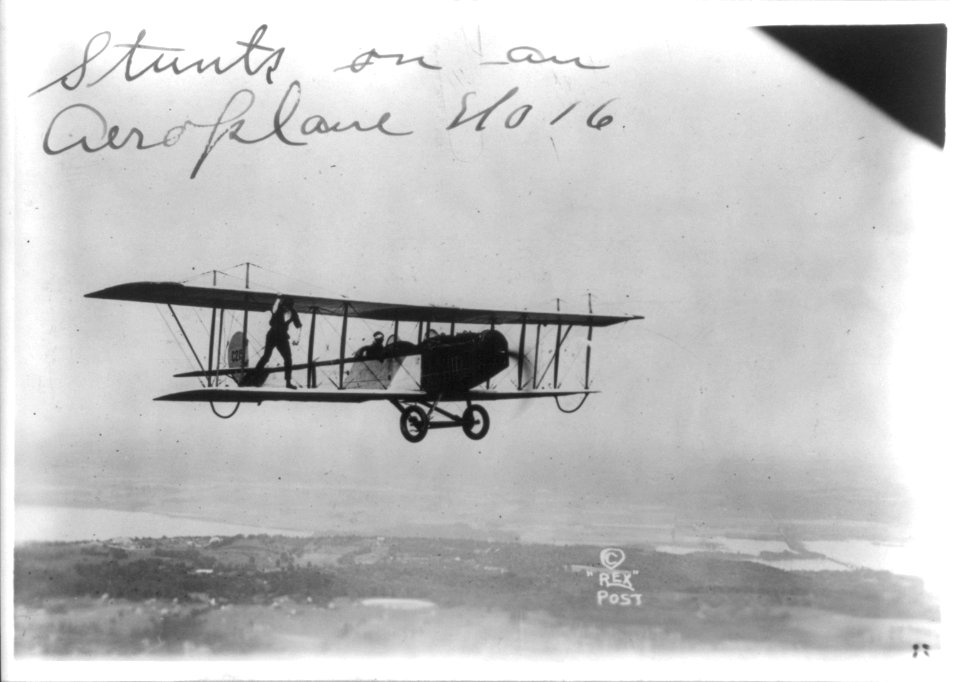 Stunts on an airplane LCCN2002721583