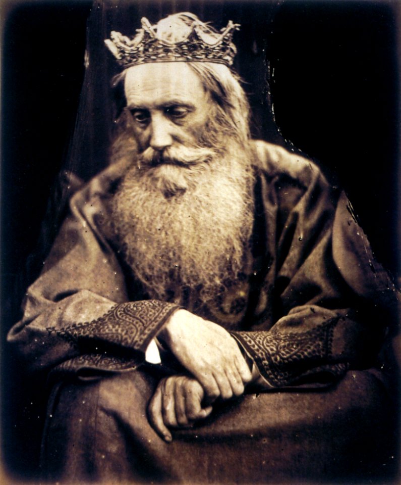 Study of King David, by Julia Margaret Cameron