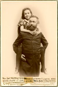 Stulen lycka, Kungliga Dramatiska teatern 1892. Rollporträtt - SMV - H4 058