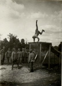 Sturmtruppen in Nest insky, Überschlag von einer Höhe (BildID 15543402)