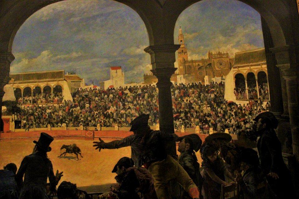 Un lance en la Plaza de Toros - detail by Mikani