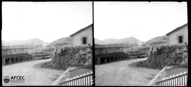 Un mas a un camí de Monistrol de Montserrat (AFCEC VINTRO B 00087)