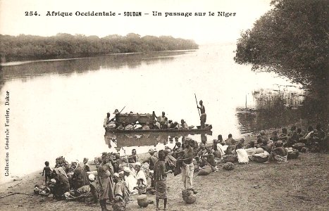 Un passage sur le Niger (AOF)