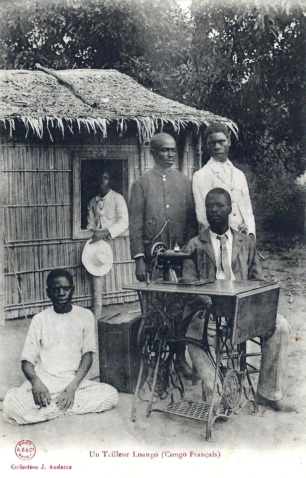 Un tailleur Loango-Congo Français