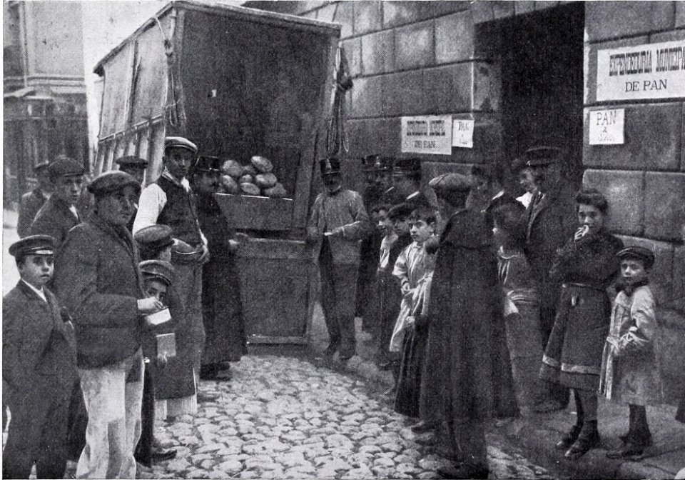 Una expenduría de pan en la tenencia alcaldía de la calle de la Cabeza, de Goñi