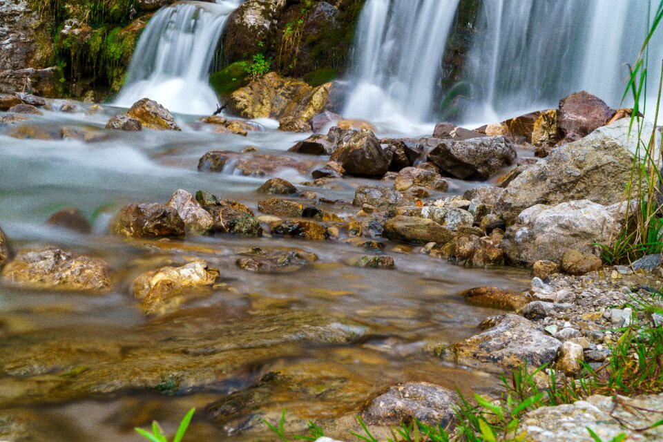 Oberstdorf long exposure water