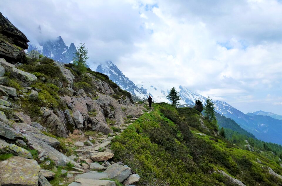 Haute savoie mountain landscape