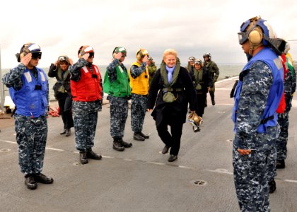 US Navy 100921-N-5483N-057 USS Mount Whitney welcomes Lithuanian president