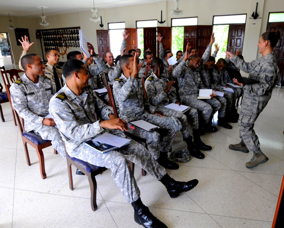US Navy 100921-N-9643W-157 Sailors participates in Southern Partnership Station 2010