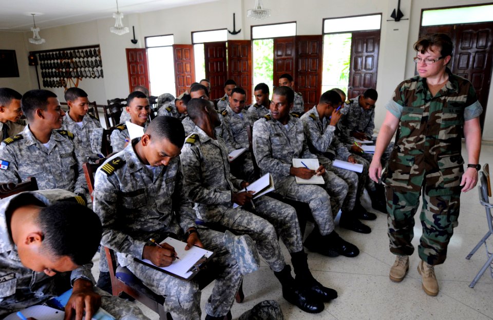 US Navy 100921-N-9643W-097 Sailors participates in Southern Partnership Station 2010
